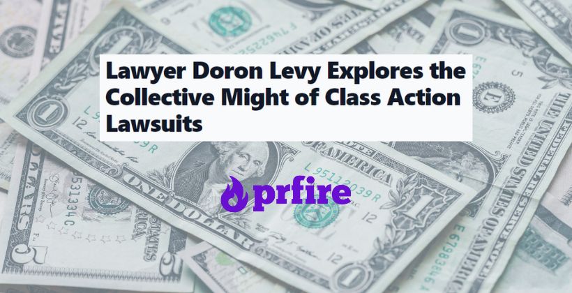 Lawyer Doron Levy - PR Fire
